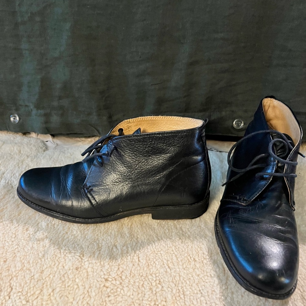 Women’s Black Frye Ankle Boots